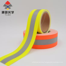 Wholesale Hi Vis Yellow Retro Reflective Tape for Firefighter